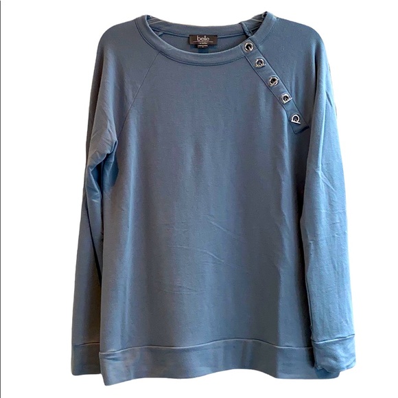 Belle by Belldini women’s top in robin egg blue - Picture 1 of 3